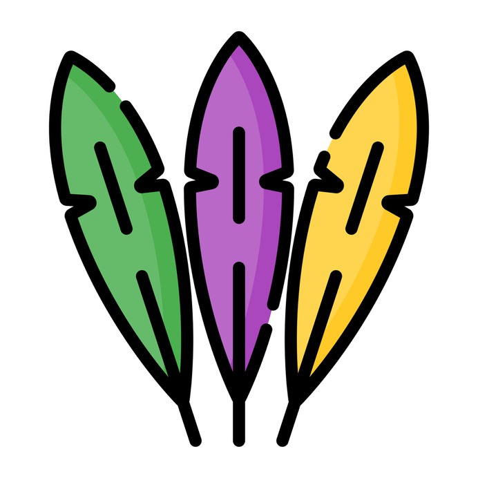 See more icon inspiration related to feather, birthday and party, accesory, carnival, costume, feathers, fashion and party on Flaticon.