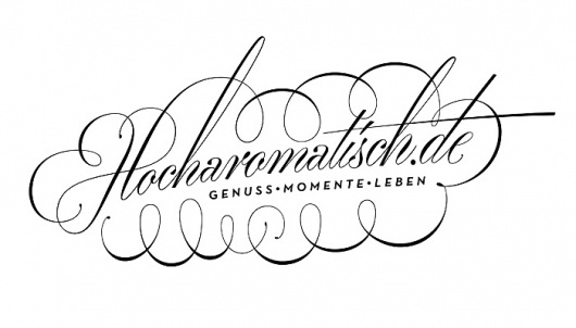 All sizes | hocharomatisch.de | Flickr - Photo Sharing! #swash #logo #lettering