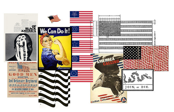 Mood Board - Free Kathleen Marie Fitzgerald #inspiration #flag #board #american #free #mood #scatter #collage