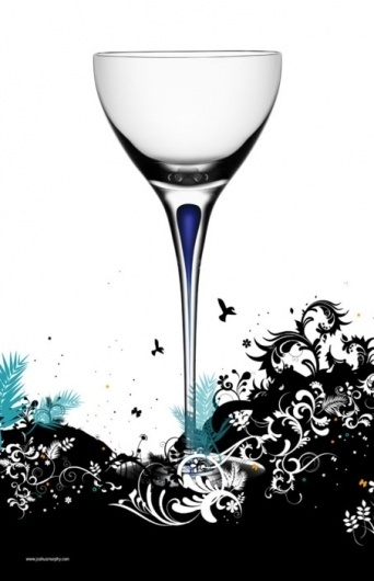joshuamurphy.com — "Drink Garden" Poster Artwork By: "Joshua Murphy" ... #illustration
