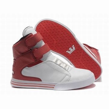supra tk society white red high tops women shoes #fashion