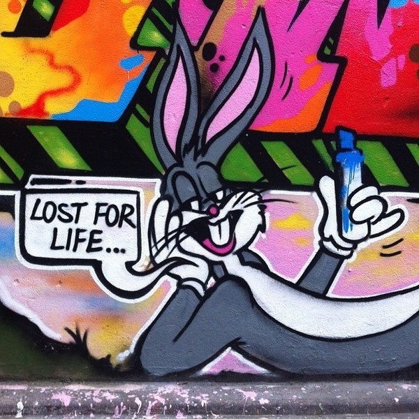 Bugs Bunny Street Art Graffiti Limited Edition Print - agrohort.ipb.ac.id