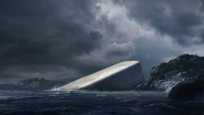 Snøhetta unveils plans for "Europe's first underwater restaurant"