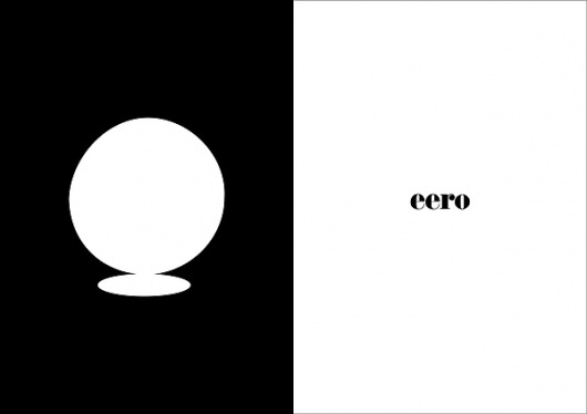 Cut it out on the Behance Network #white #forniture #design #graphic #black #minimal #and