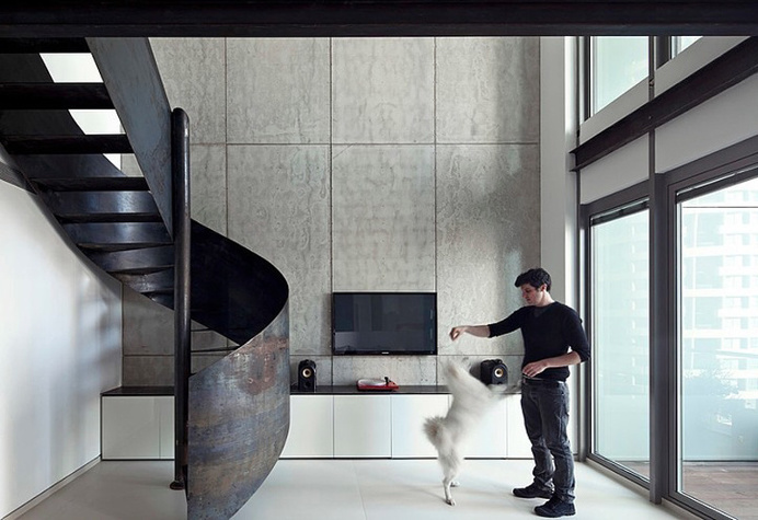 Urban Duplex Nam in Tel Aviv by Gerstner