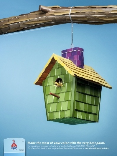 Birdhouse — McKinney #advertising print