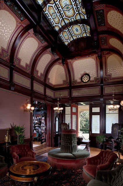 Artistic License News: McDonald Mansion- The formal interiors at Mableton