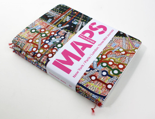 Maps by Paula Scher (Journals) #notebook #journal