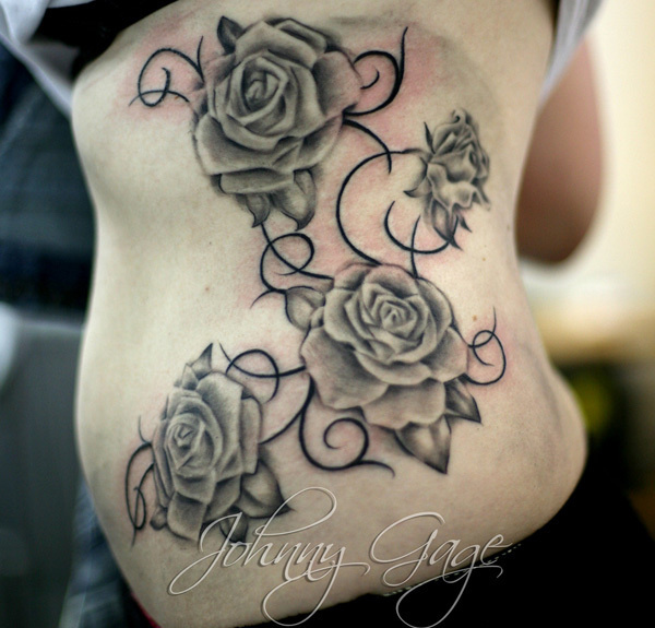 50+ Rose Tattoo Designs #rose #tattoo #designs