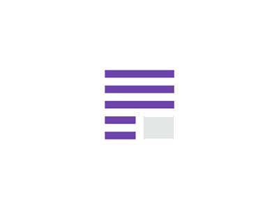 Publish publishing p letter mark negative space logo design by alex tass