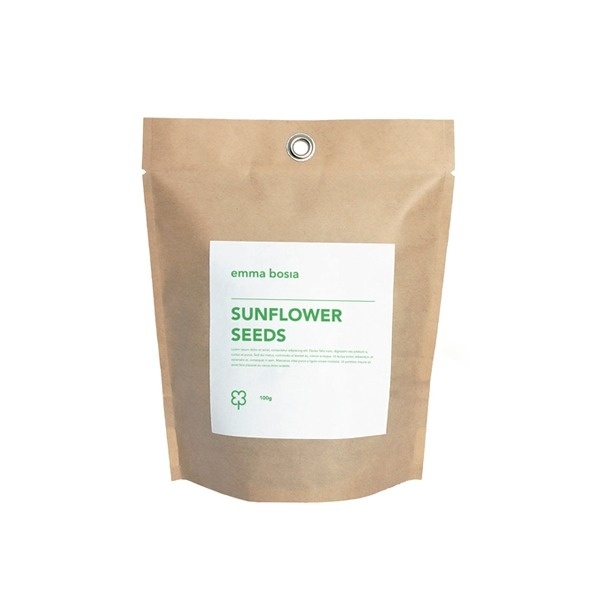 Emma Bosia Gardening #mark #recycle #bag #gardener #flower #logo #paper #package