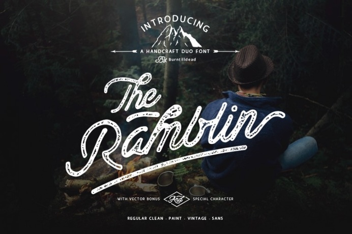 Ramblin Font Duo