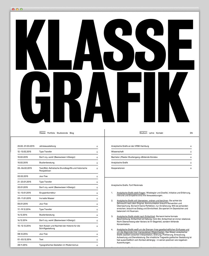 Websites We Love — Showcasing The Best in Web Design #klasse #layout #web #grafik