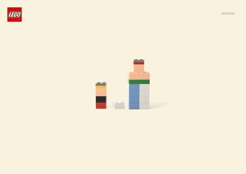 Lego imagine #asterixobelix #lego #minimalism
