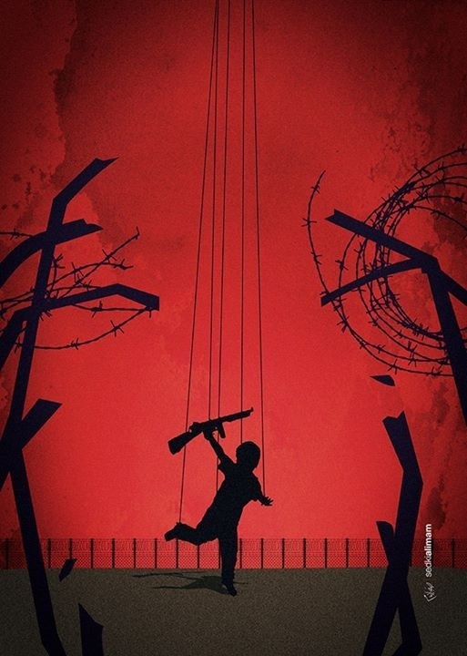 Generation #syria #kid #child #puppet #illustration #poster #generation #children