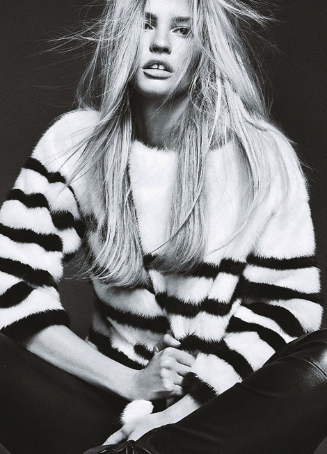 Lara Stone by Nico for Madame Figaro #fashion #model #photography #girl