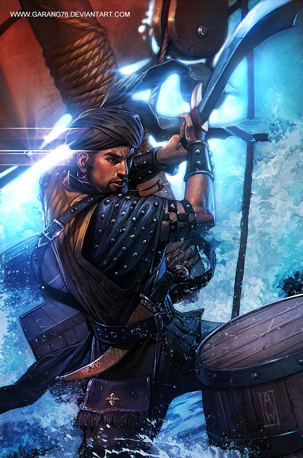 Sinbad Cover Art by AdmiraWijaya on deviantART #sinbad