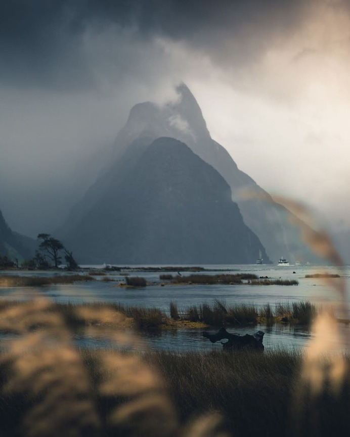 Dynamic and Beautiful Mountains of New Zealand by Phillip Gow