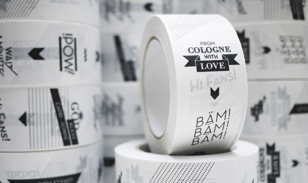 From Cologne with love on the Behance Network #identity