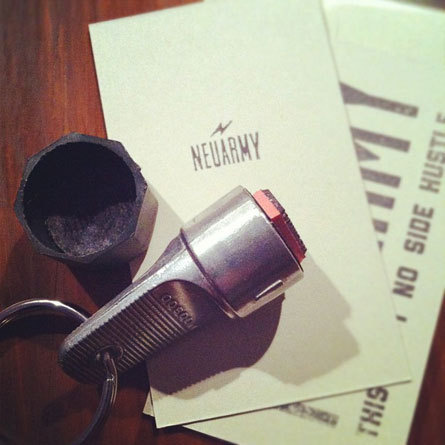 Neuarmy #card #stamp #keychain