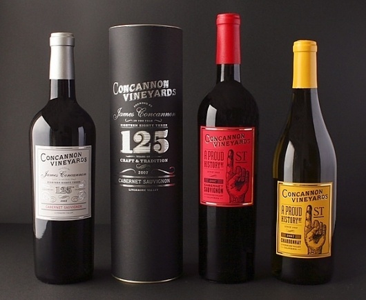 » Concannonat Beau Monroe #packaging #silver #wine #foil