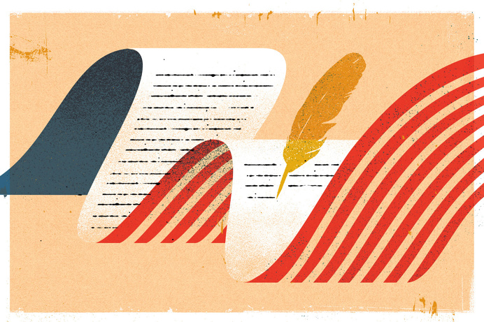 NBC - Meet The Press Illustrations - The Heads of State