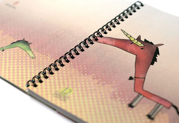 www.prinzapfel.com #doodle #wochen #2013 #calendar #prinz #planer #kalender #illustration #diary #apfel #taschenkalender