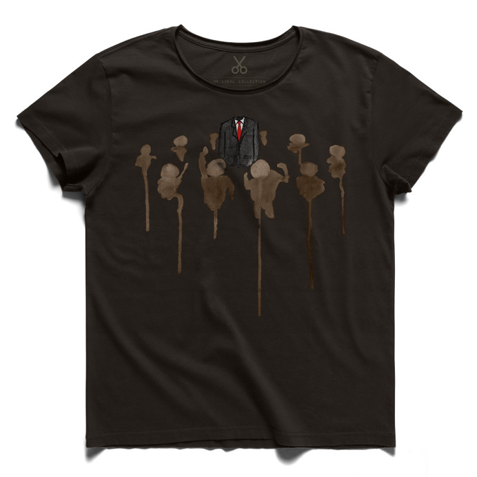 T-shirts design idea #123: dikta brown tee tshirt