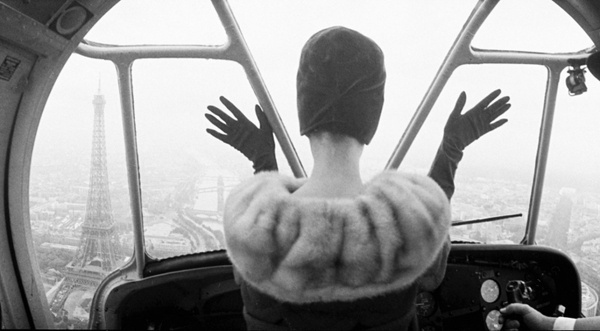Norman Parkinson - Cardin Hat over Paris - Photos - Photohab - Photographer's Portfolios #fashion #photography #inspiration