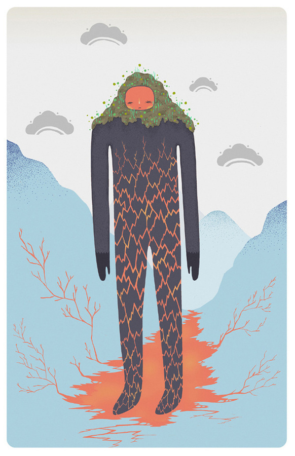 Marina Muun lava boy final #illustration