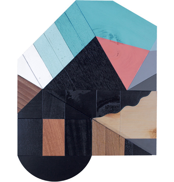 Drew Tyndell #wood #geometric #art