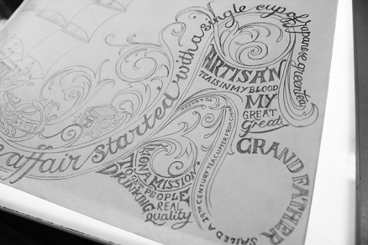 Ginger Monkey :: Tom Lane :: Illustration :: Design :: Typography :: Lahloo Pantry #illustration #lettering