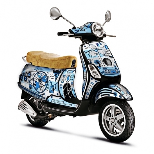 Artvespa 2011 • Yigit Karagoz #illustration #vespa