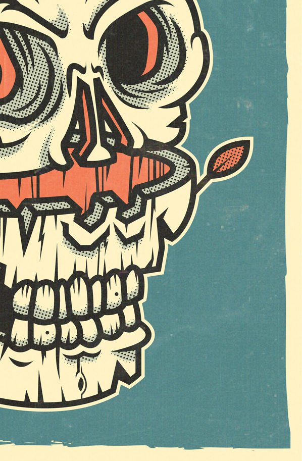 COVENANT OF IRON on Behance #vector #print #retro #ilustracin #illustration #poster #skull