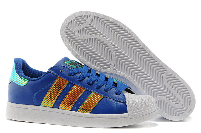 Adidas Originals Adidas Leather Men Blue