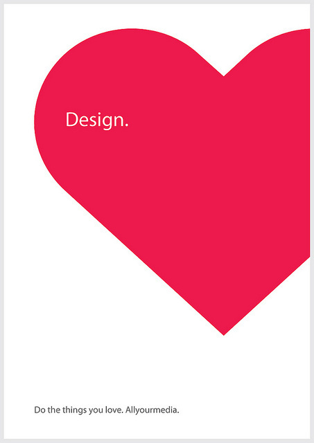 We love design. www.allyourmedia.nl #design #love #webdesign