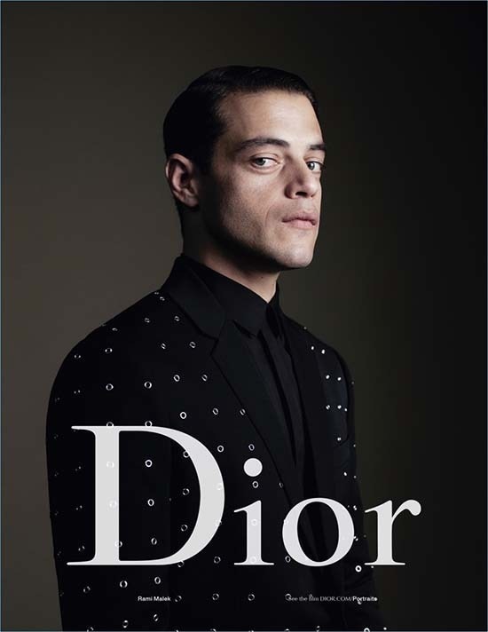 Rami Malek, Boy George and A$AP Rocky Star in Dior Homme's Spring Campaign #RamiMalek #DiorHomme