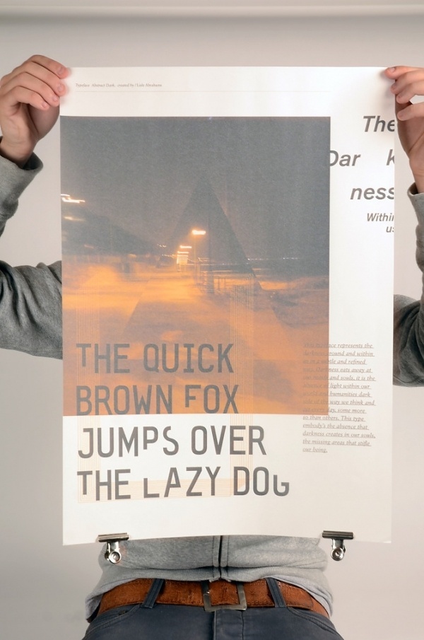 Poster designs - Lisle #typographic #poetry #poster #typography