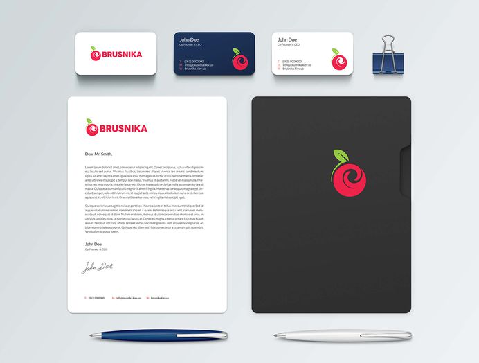 Brand Book for furniture design studio Brusnika on Behance