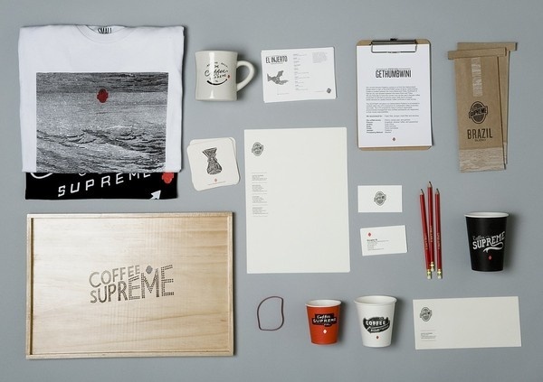 Best Awards Harvest Design. / Coffee Supreme / re brand #zealand #folk #branding #identity #coffee #new