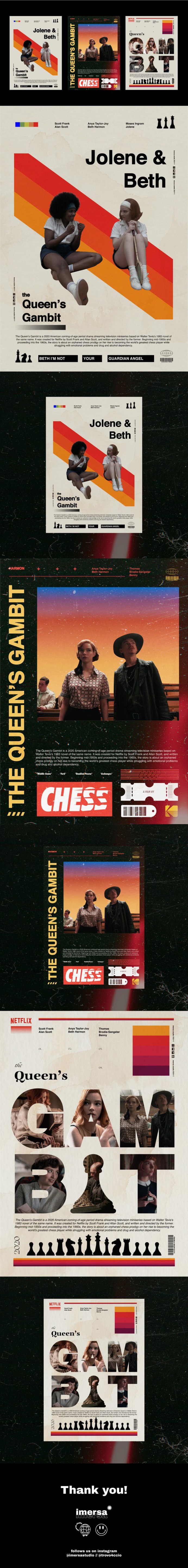 The Queen's Gambit – Poster Design