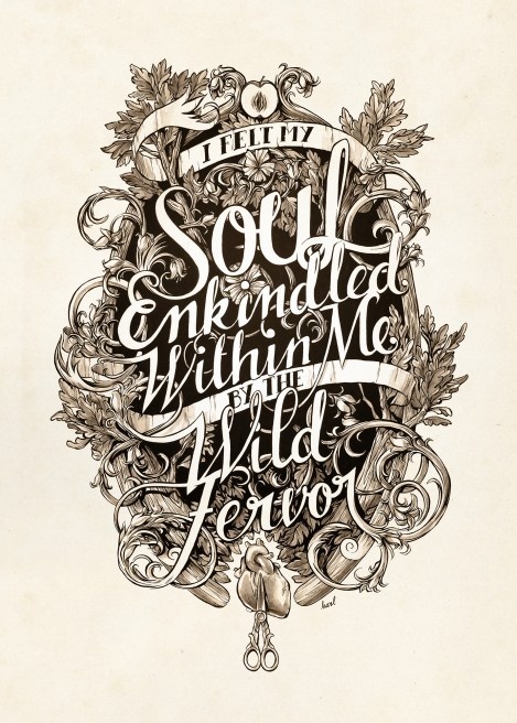 Amazing typography by Karl Kwasny #illustration #typography