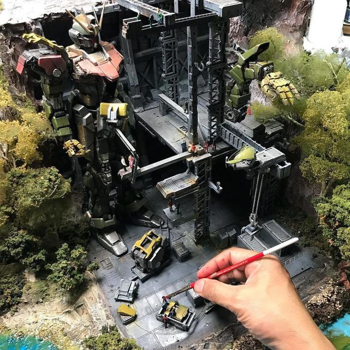 Incredible Miniature Art Diorama By Eddie Putera 15 Incredible Miniature Art Diorama By Eddie Putera
