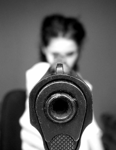I don #gun #woman