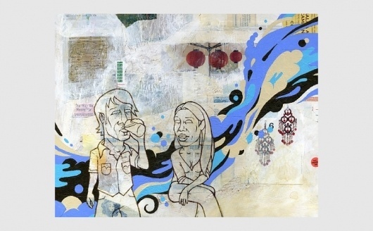 Adapt-Studio, Inc. | Art #layers #girl #graffiti #color #illustration #jay #byrnes #art