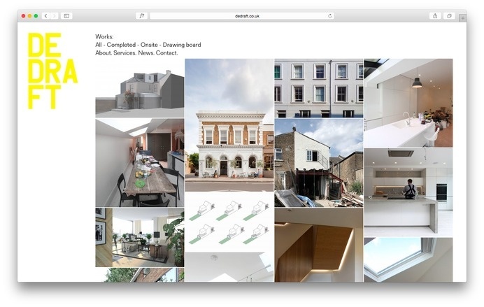 deDraft website launch — Build #sdf