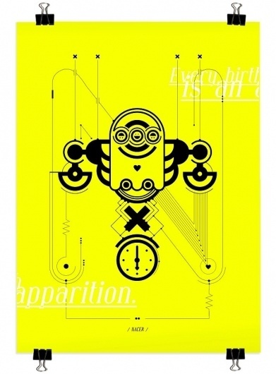 Omaigod Estudio #birth #design #illustration #omaigod #poster