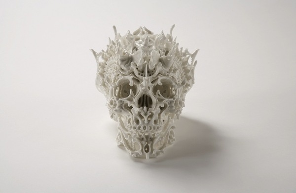 Katsuy Oaoki #oaoki #katsuy #skull #white
