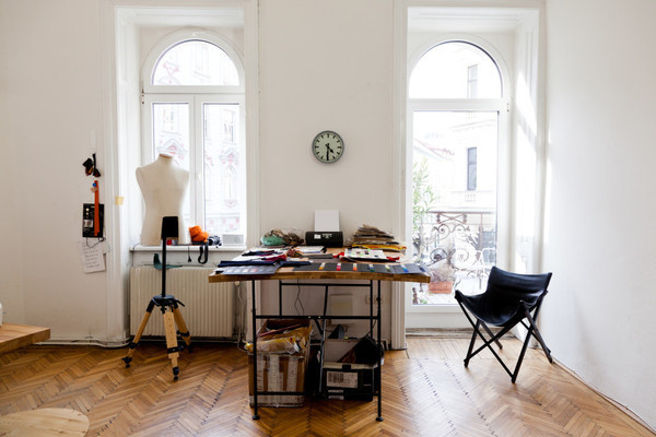 Freunde von Freunden — Petar Petrov — Fashion Designer, Apartment & Studio, Mariahilf, Vienna — http://www.freundevonfreunden.com/inte #place #work