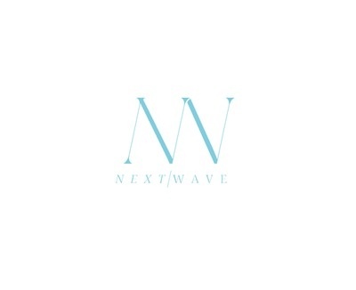 Next Wave Logo #cox #j #identity #logo #declan